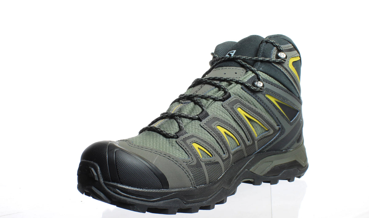 Gray Black Hiking Boots A221793