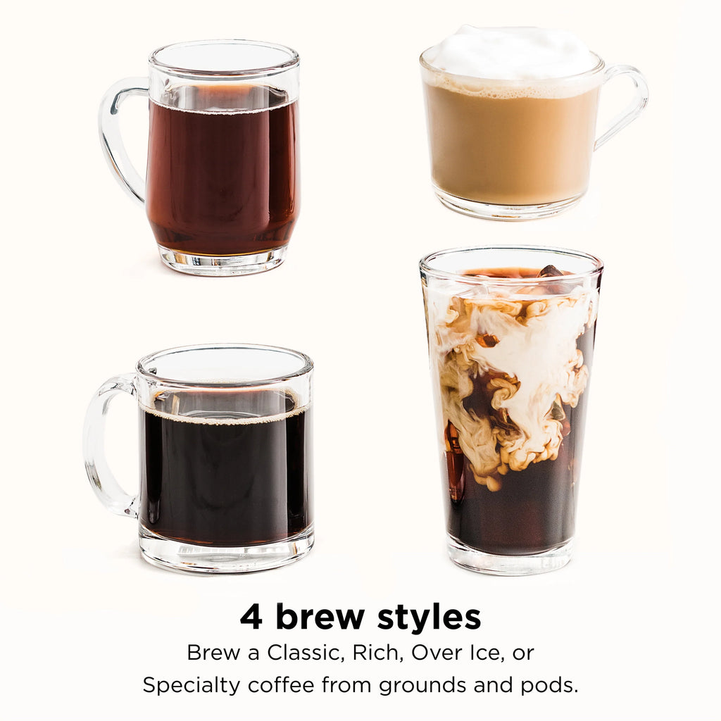 12-Cup Drip Coffee Maker with Glass Carafe R943