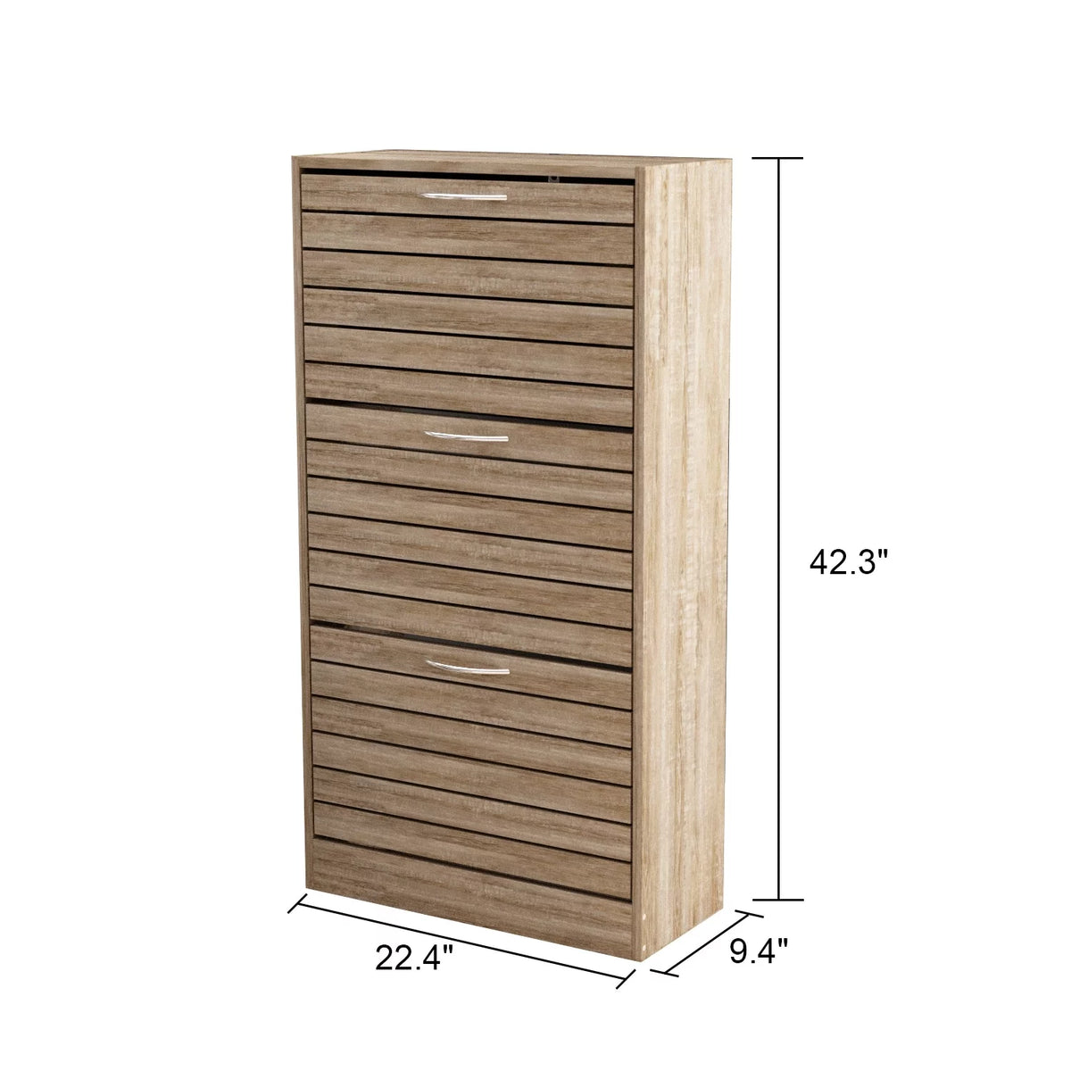 Oak 12-15 Pair Shoe Storage Cabinet X38900