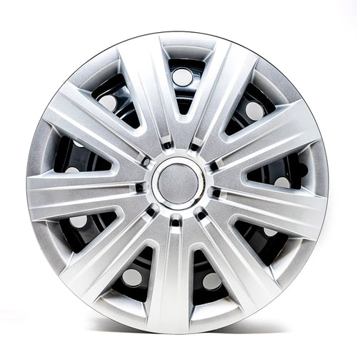 15" Silver Wheel Covers, Set of 4 Y279656