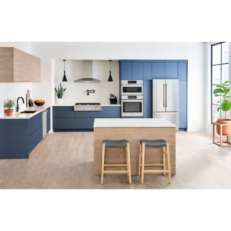 30 in. Built-In Double Electric Convection Wall Oven with Steam Oven in Stainless Steel L724
