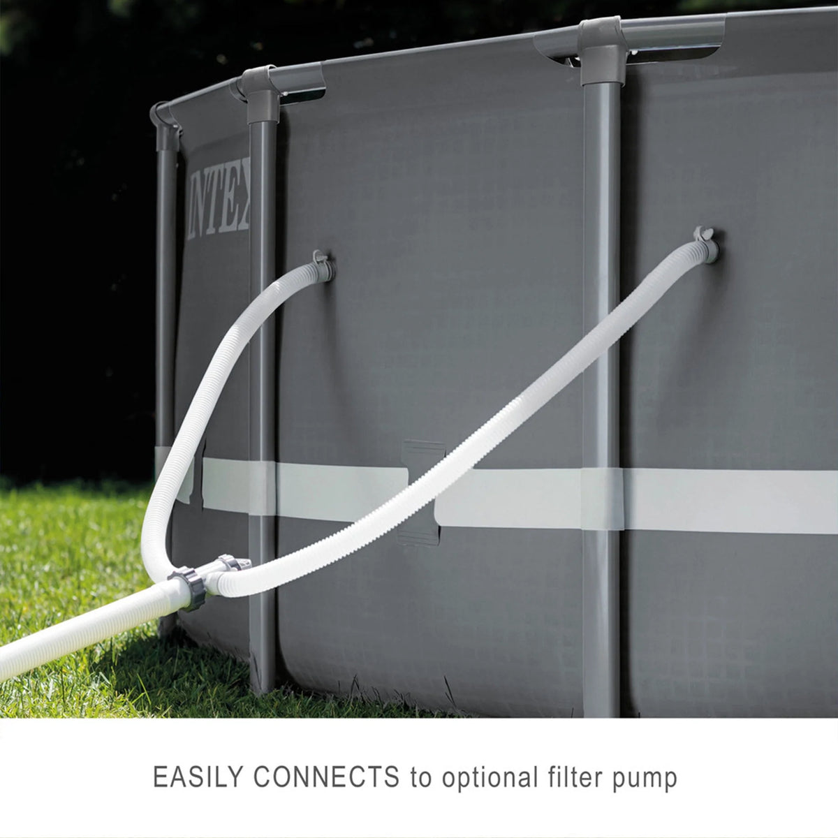 16' x 48 Above Ground Pool Set with Sand Filter Pump H308919