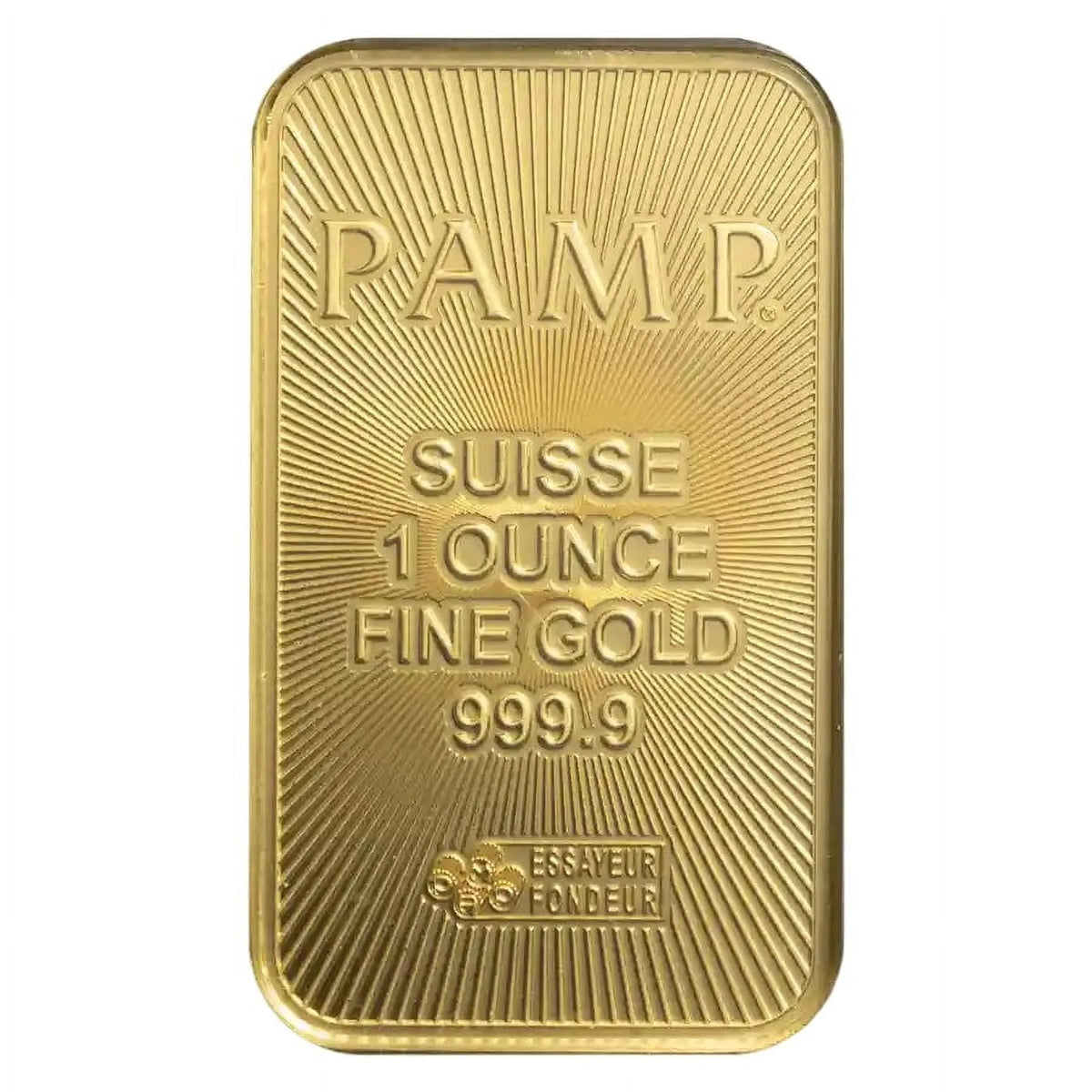 1 oz Gold Bar with Assay Card B65580