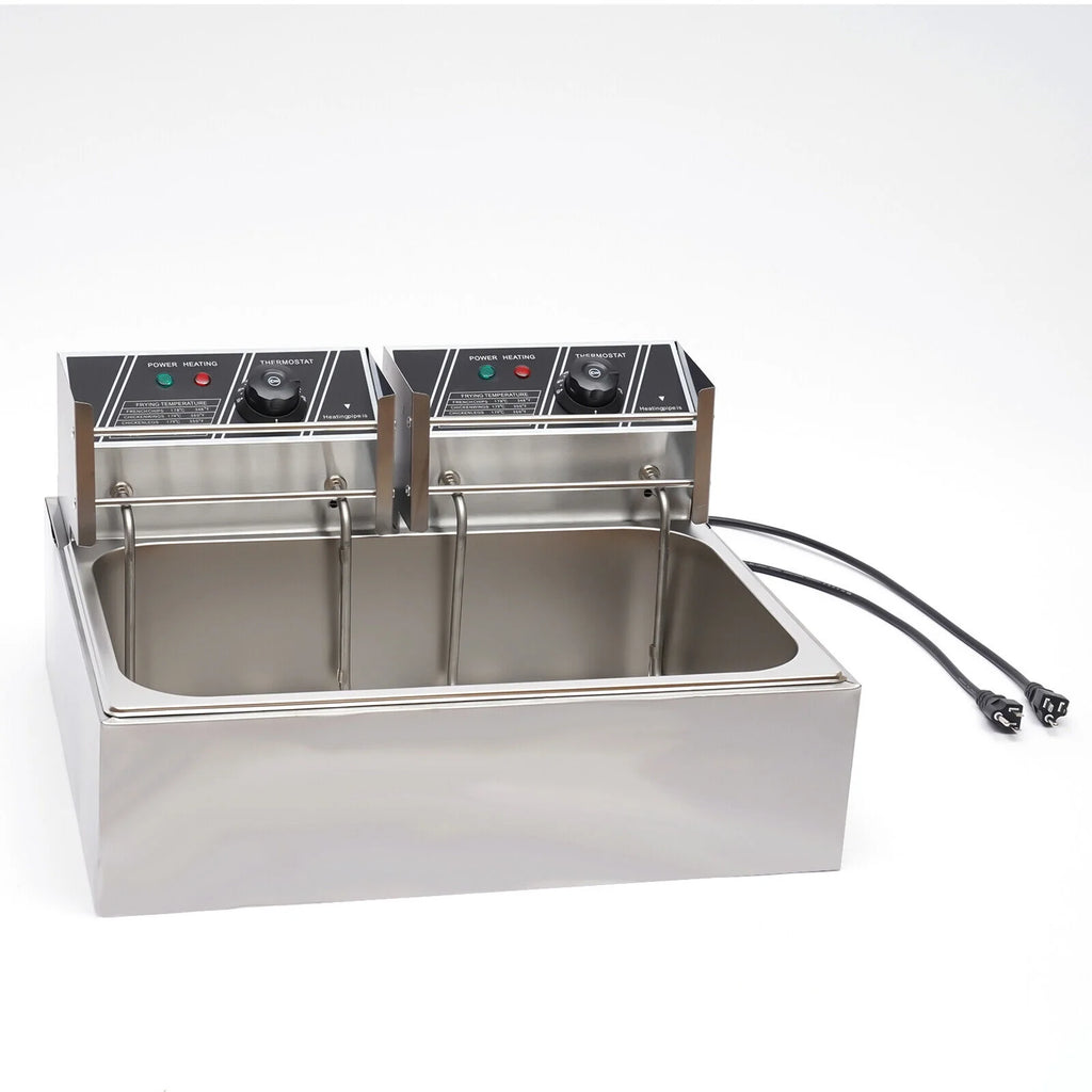 12L 5000W Single Tank Electric Deep Fryer with Temperature Control E447779