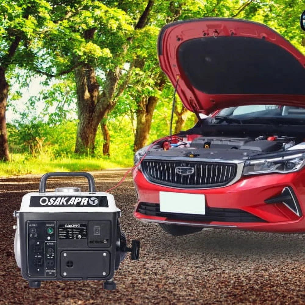 900 Watts Portable Gas Powered Generator D76545