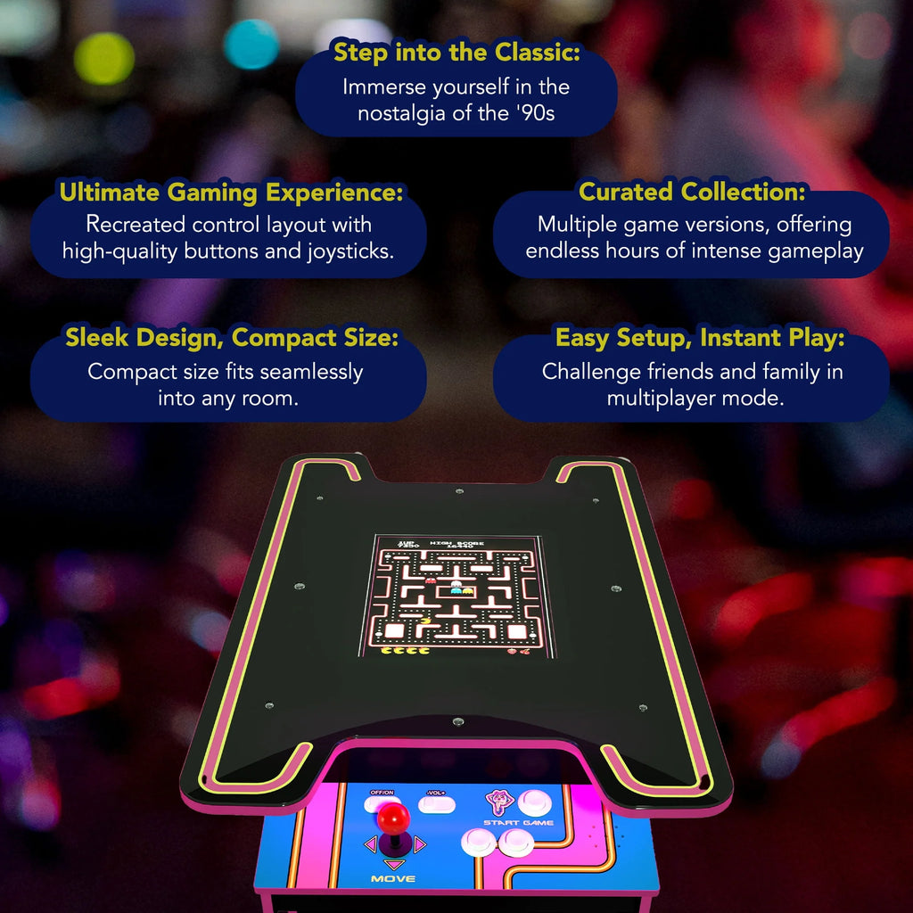Black Arcade Table with 12 Games in 1 P882622