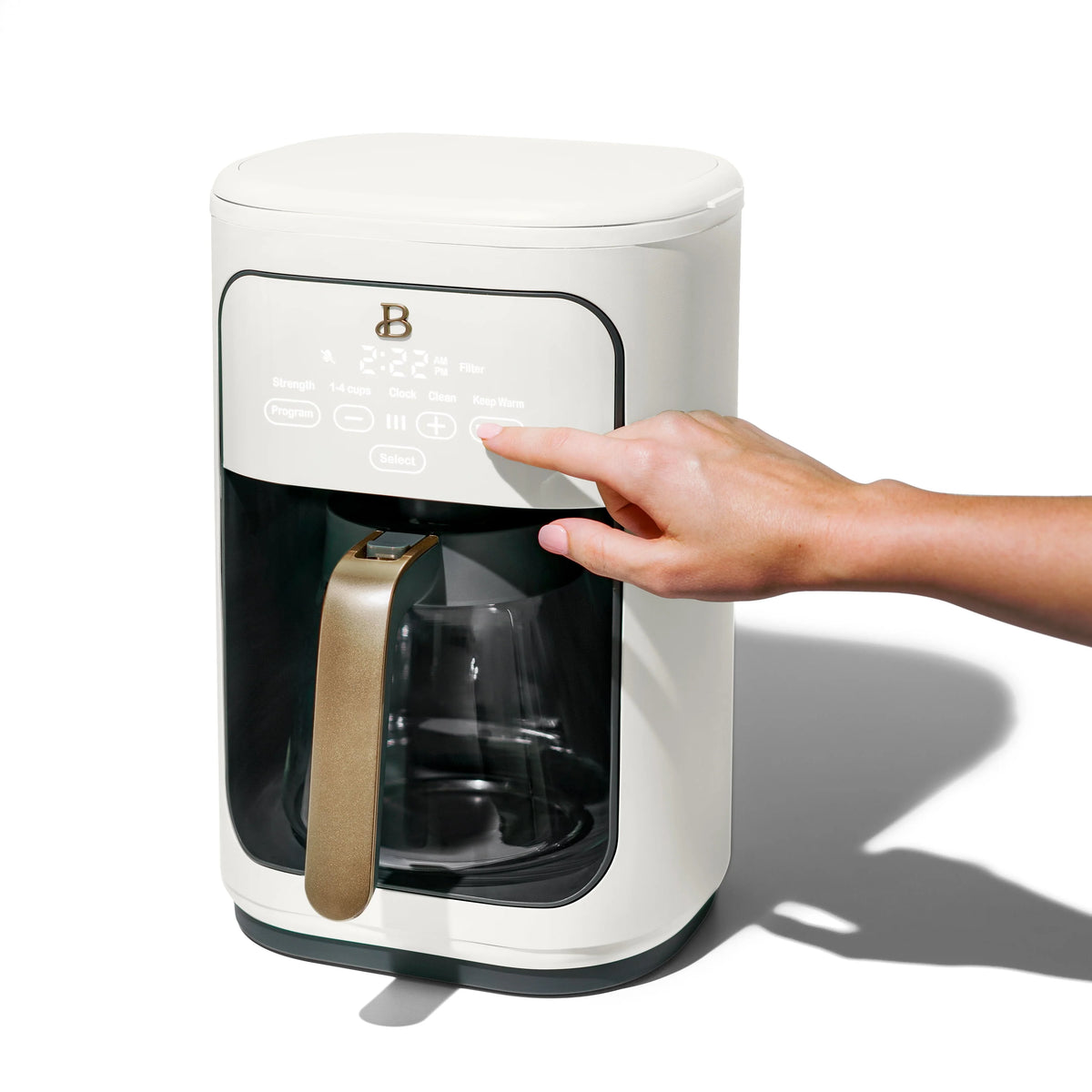 14-Cup Programmable Drip Coffee Maker with Touch-Activated Display E2979