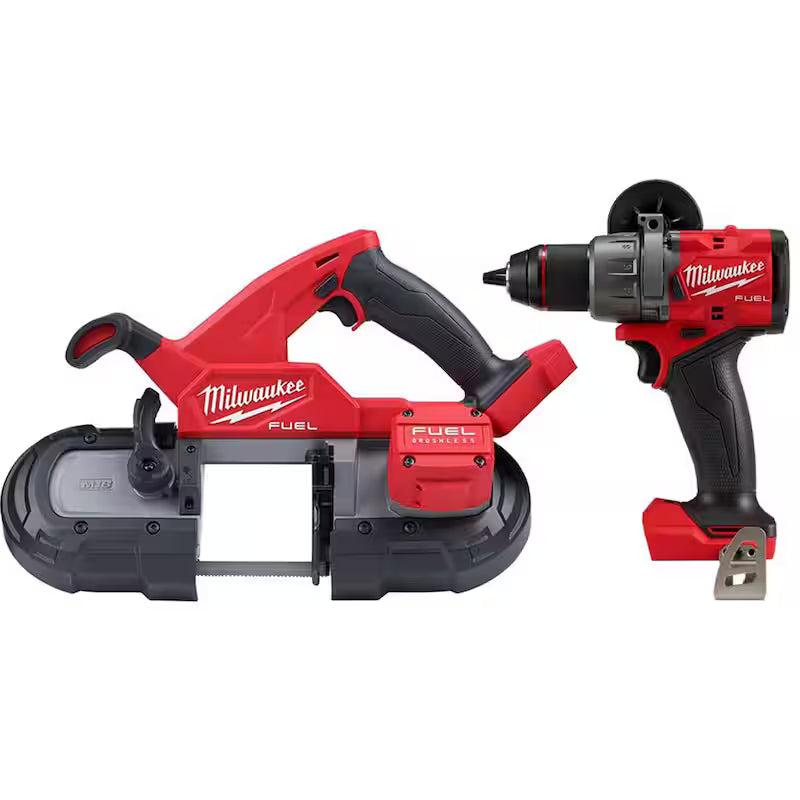 18-V Lithium-Ion Brushless Cordless Compact Bandsaw with Hammer Drill/Driver J490511