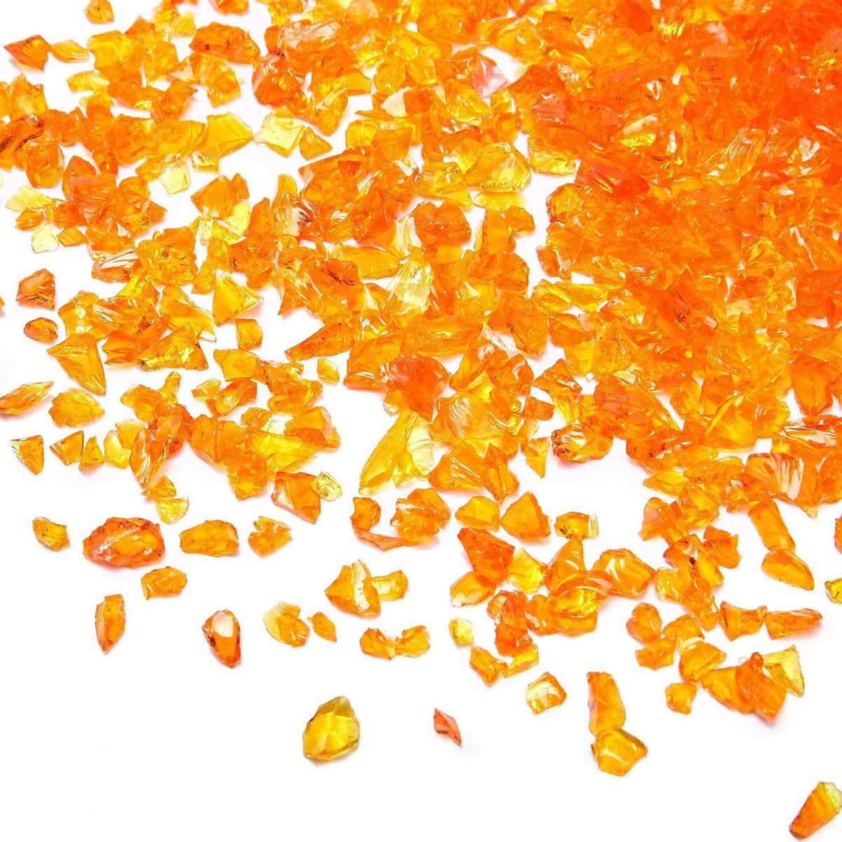 High Luster Fire Glass Gravel Stone B62162