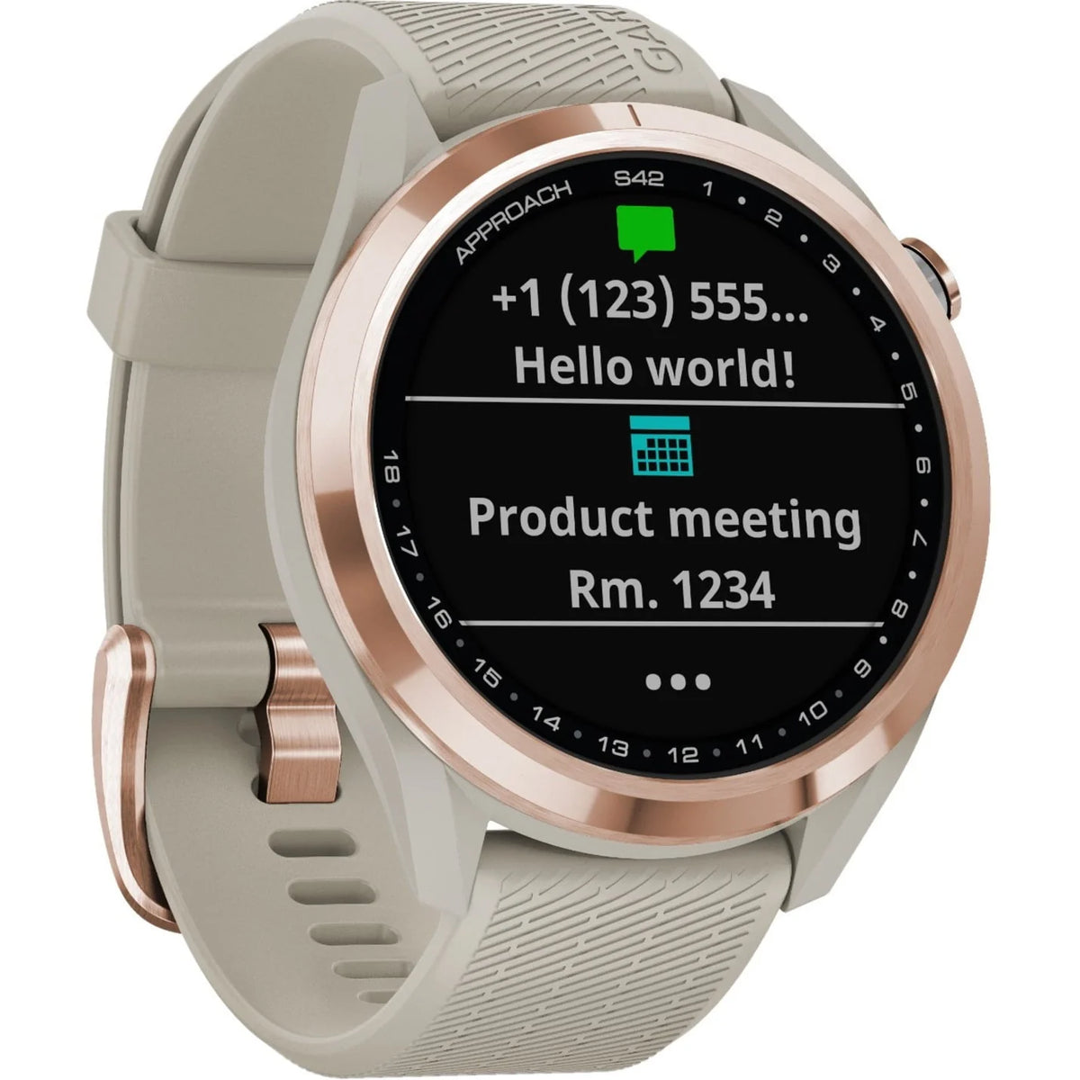 Golf GPS Watch, Black L5345
