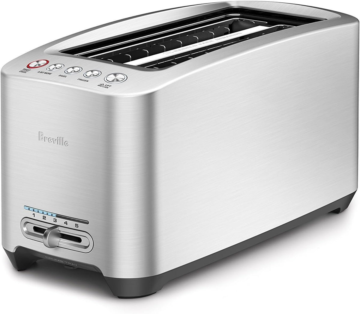 4-Slice Long Slot Toaster, Brushed Stainless Steel G96988
