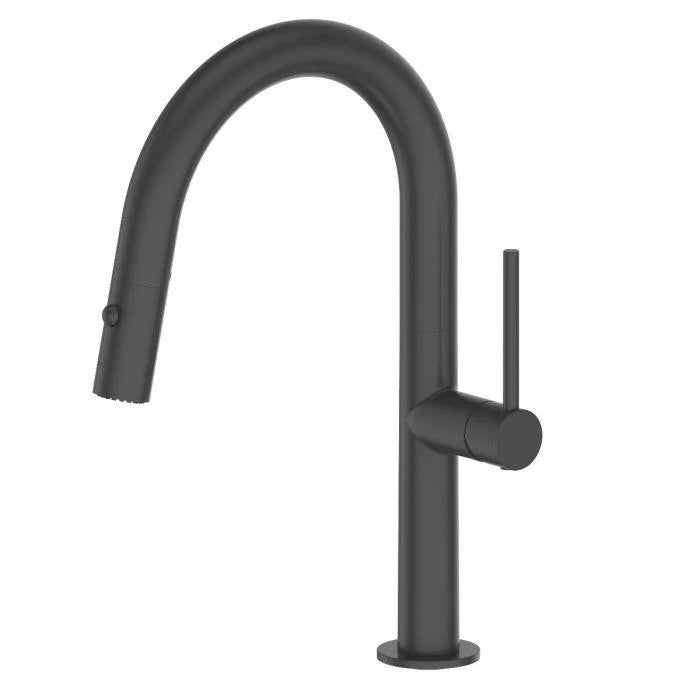 Matte Black Kitchen Faucet W90411