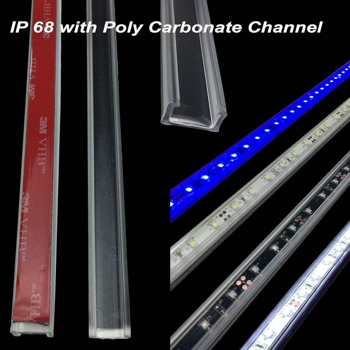 16' Blue LED Awning Party Light 12v Pack of 2 T464