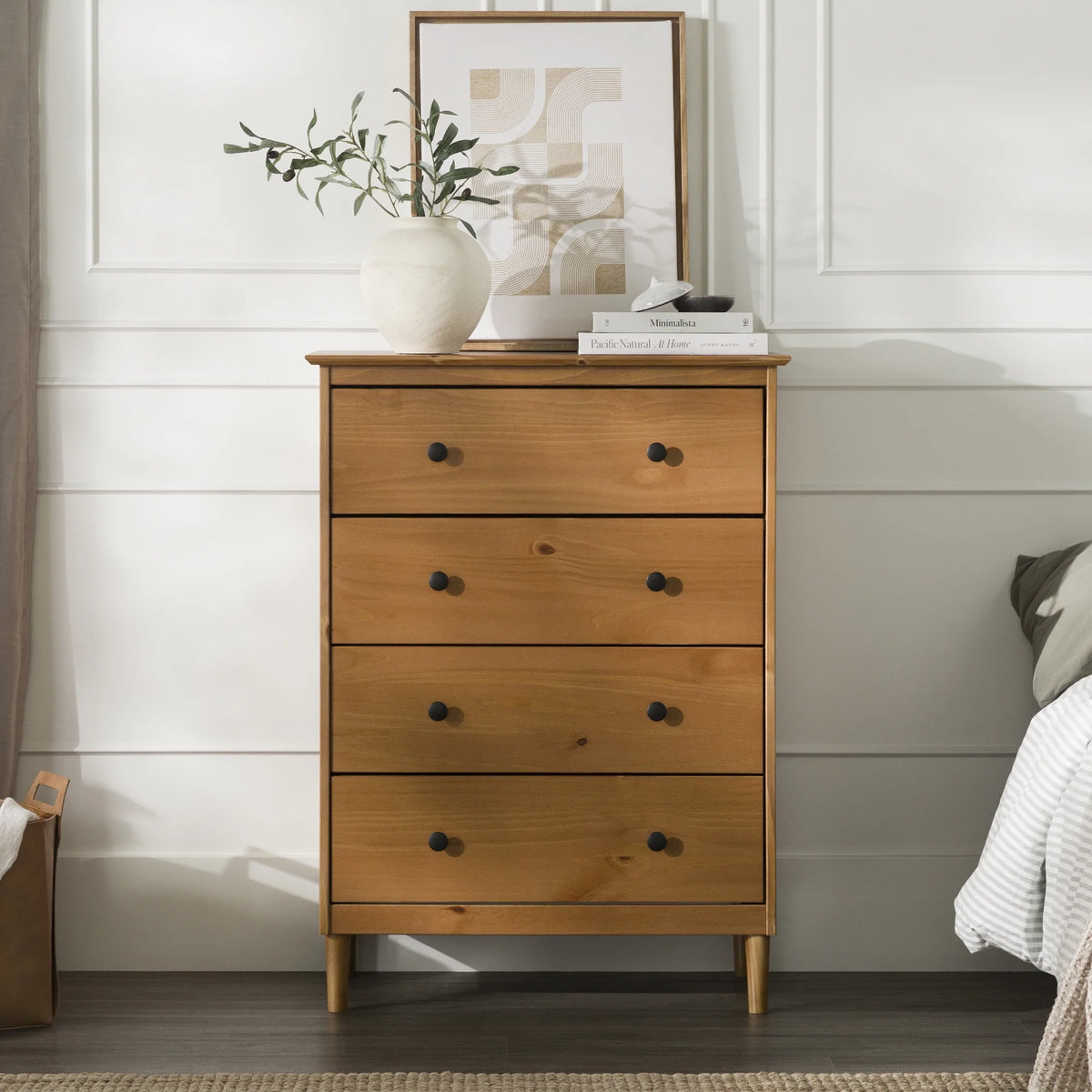 4 Drawer Solid Wood Dresser O494
