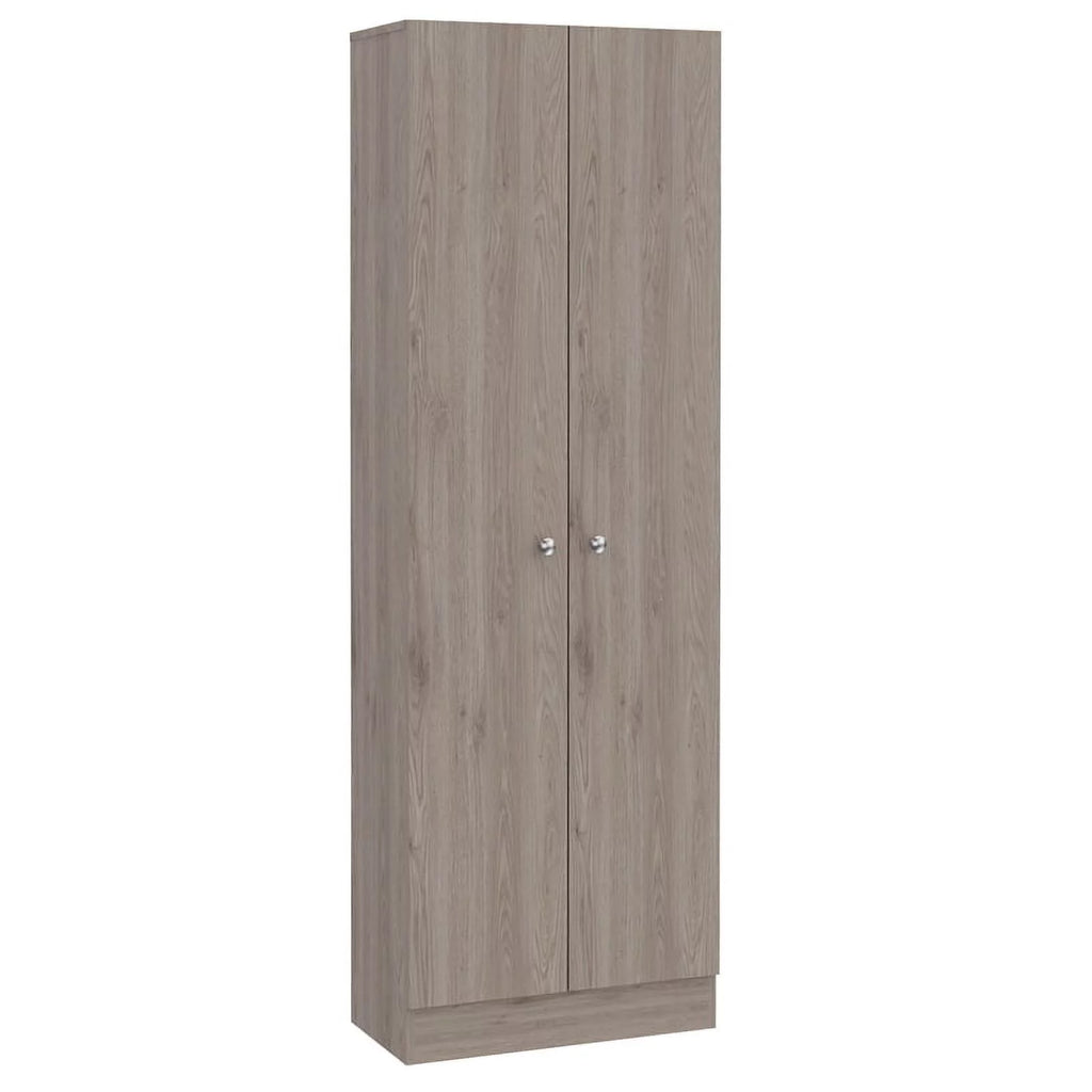 2-Door Engineered Wood Pantry Cabinet in Gray W925