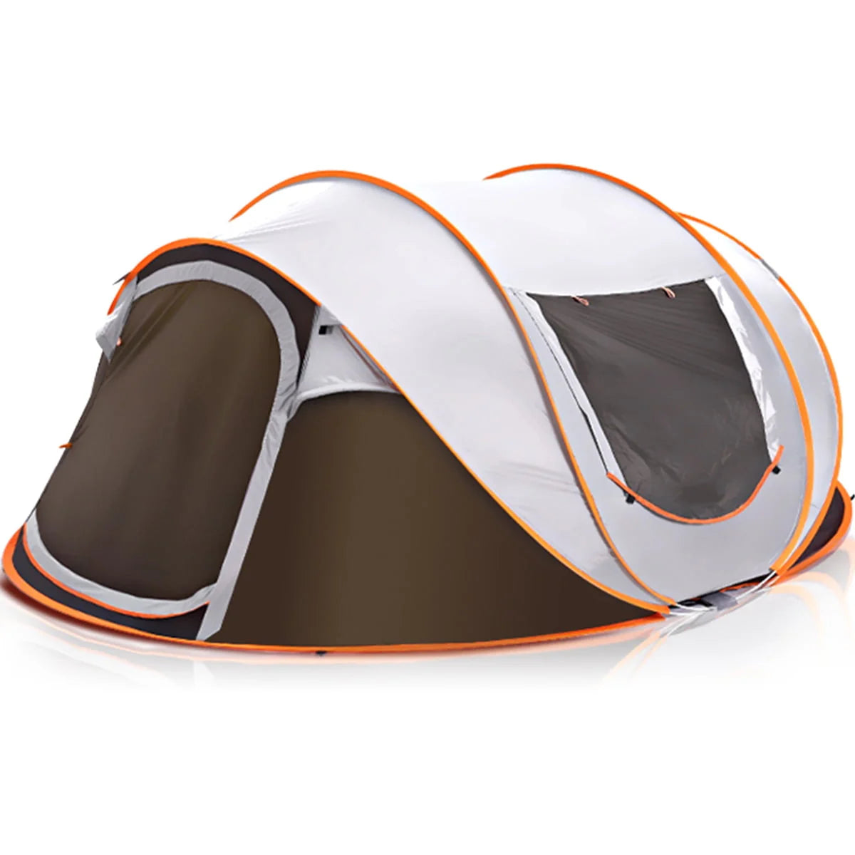 4/6/8 Person Water-Resistant Windproof Camping Tent with Carry Bag Q9758