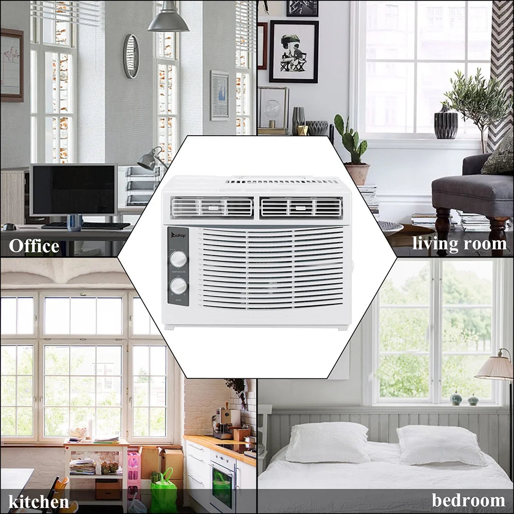 5,000 BTU Window Air Conditioner with Installation Kit R234064