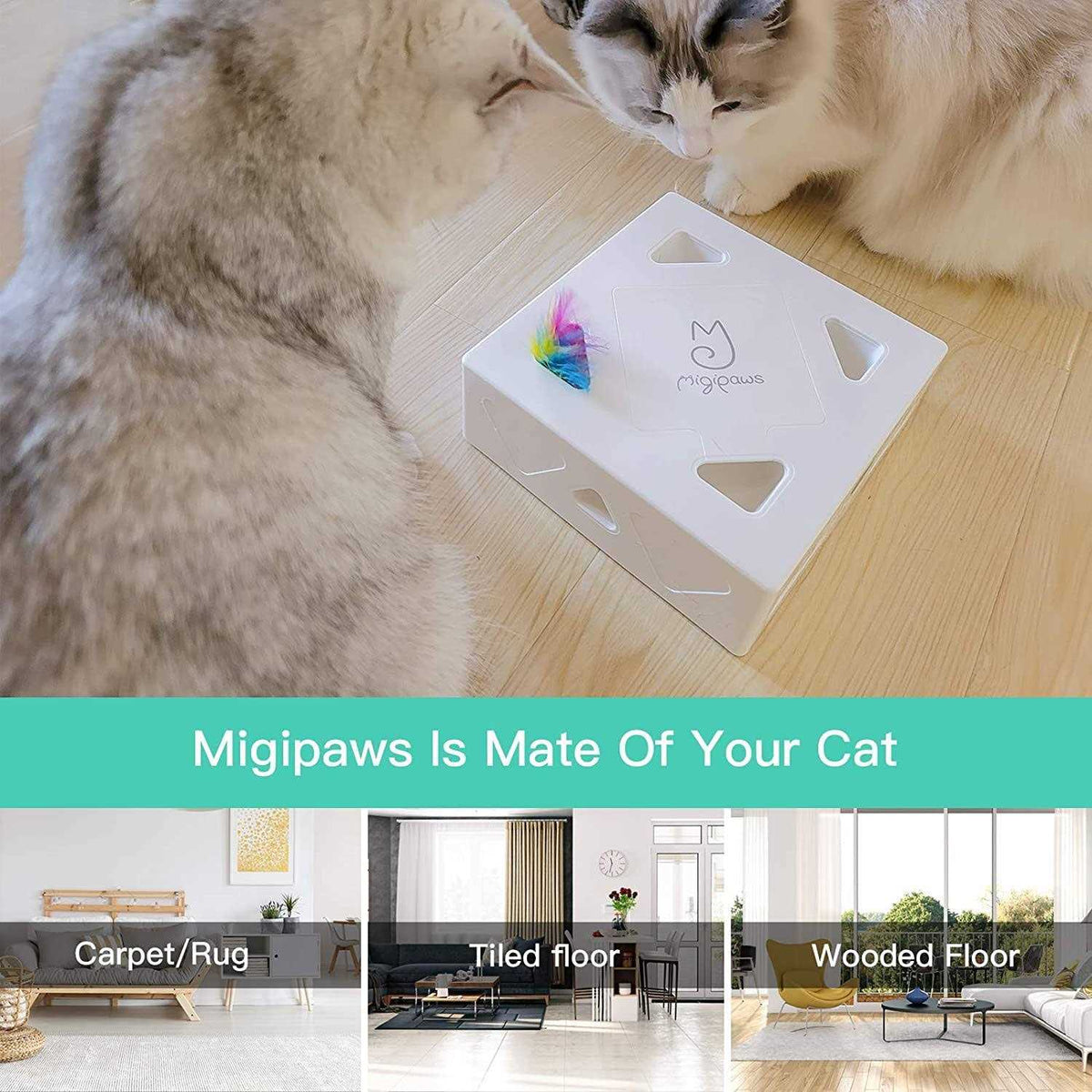 Interactive Automatic Cat Toy E7291