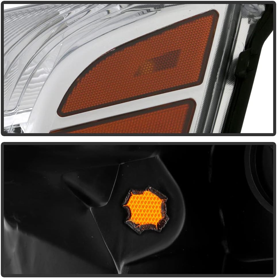 2004-2015 Nissan Titan Armada Headlights Replacement Driver + Passenger F1730