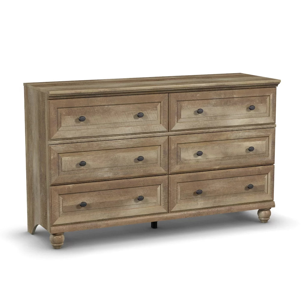 6 Drawer Lintel Oak Dresser K762
