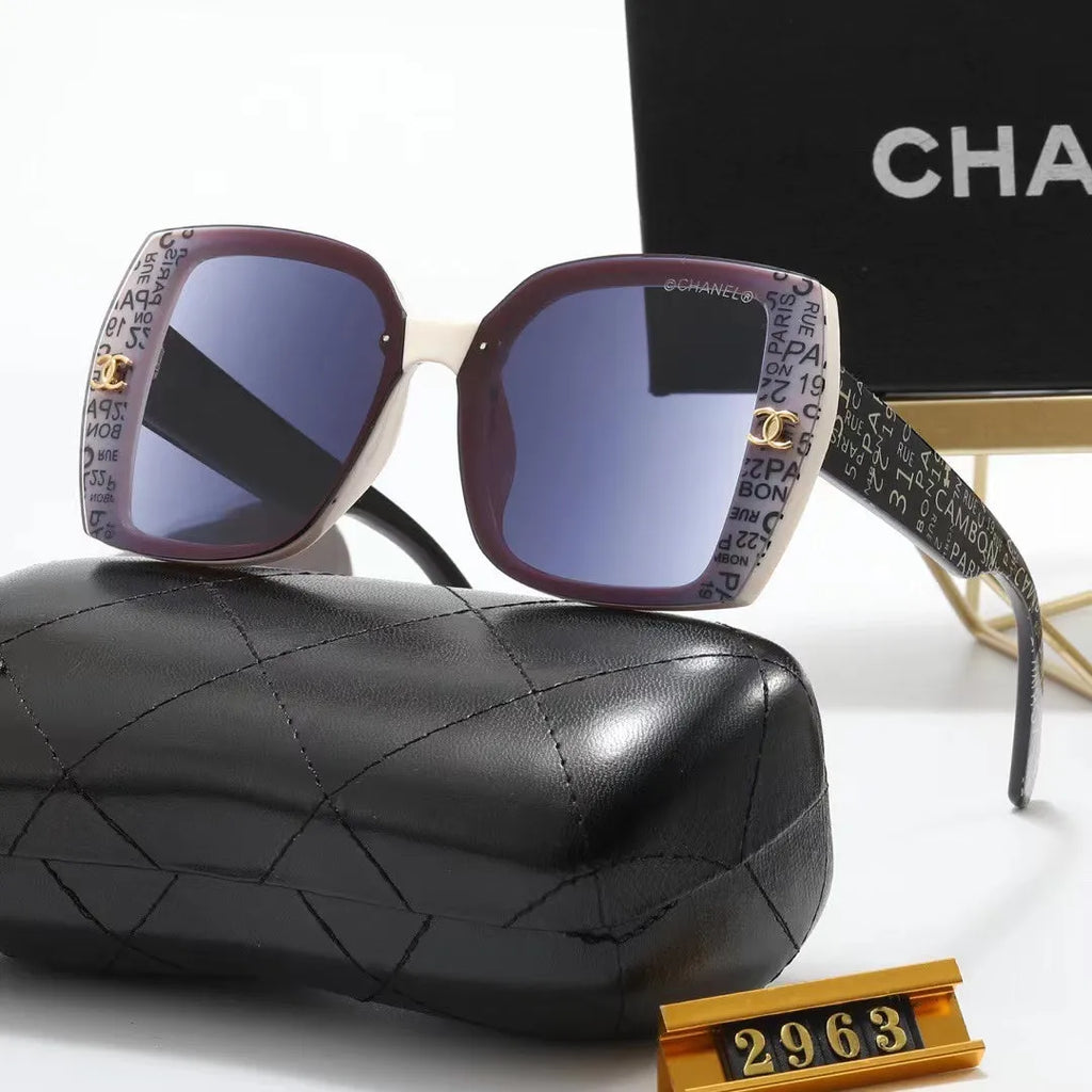 Graffiti Print Sunglasses D33446