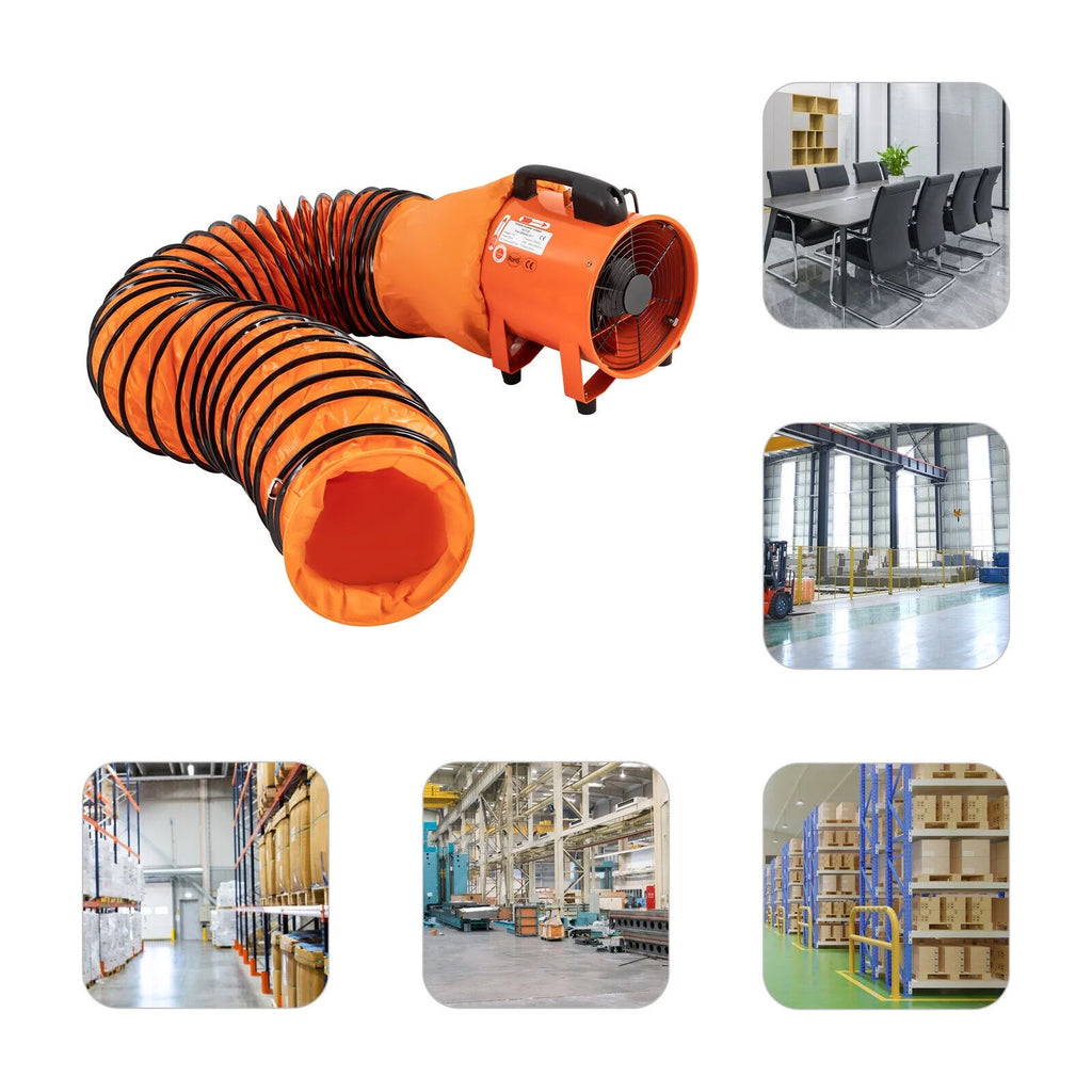 Industrial Extractor Fan Blower with 16ft Duct Hose Z5021