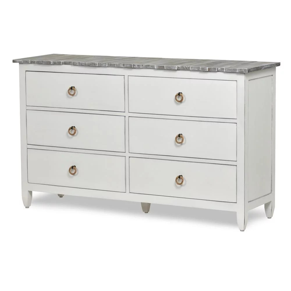 6 Drawer Grey Dresser U8977