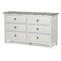 6 Drawer Grey Dresser U8977