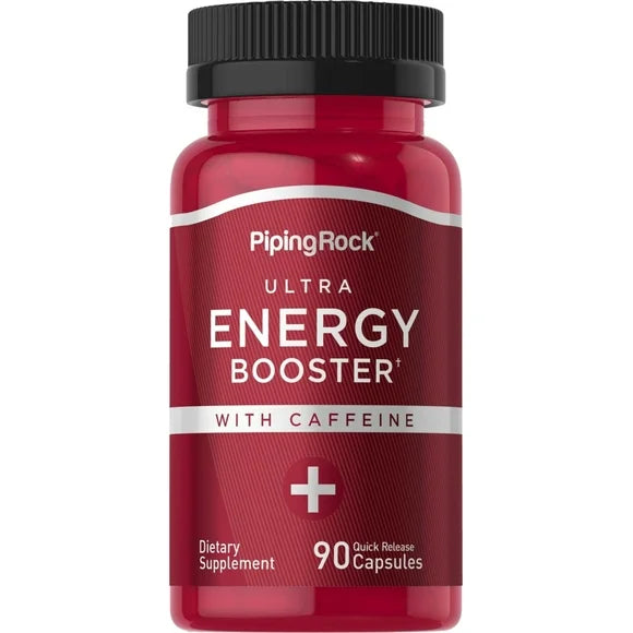 90 Capsules Caffeine Energy Booster Supplement Z7575