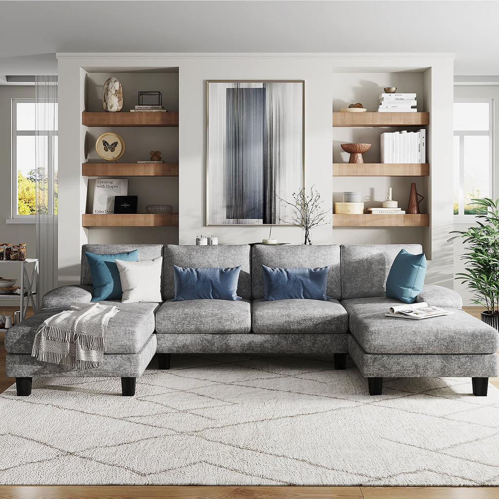 U-Shaped Sectional Sofa with Chaise Q2793