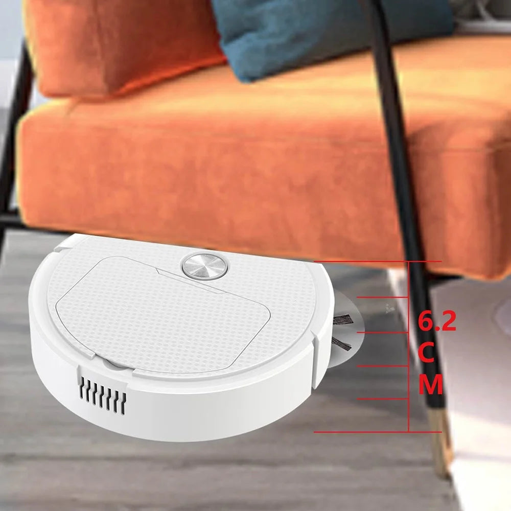 3 in 1 Black Robot Vacuum Cleaner U6612