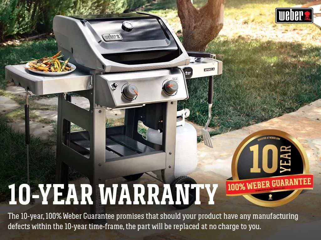 Black 2-Burner Liquid Propane Grill H152