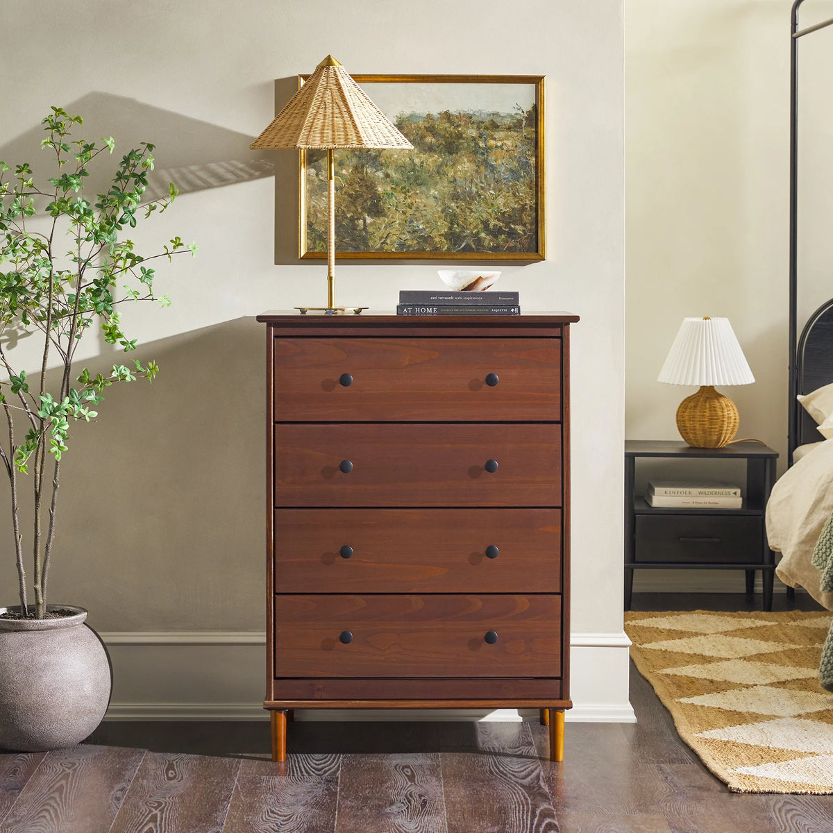 4 Drawer Solid Wood Dresser O494