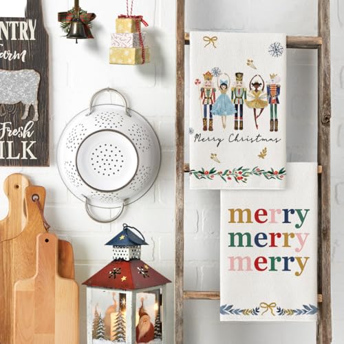 Christmas Kitchen Dish Towels Set of 6 P25366