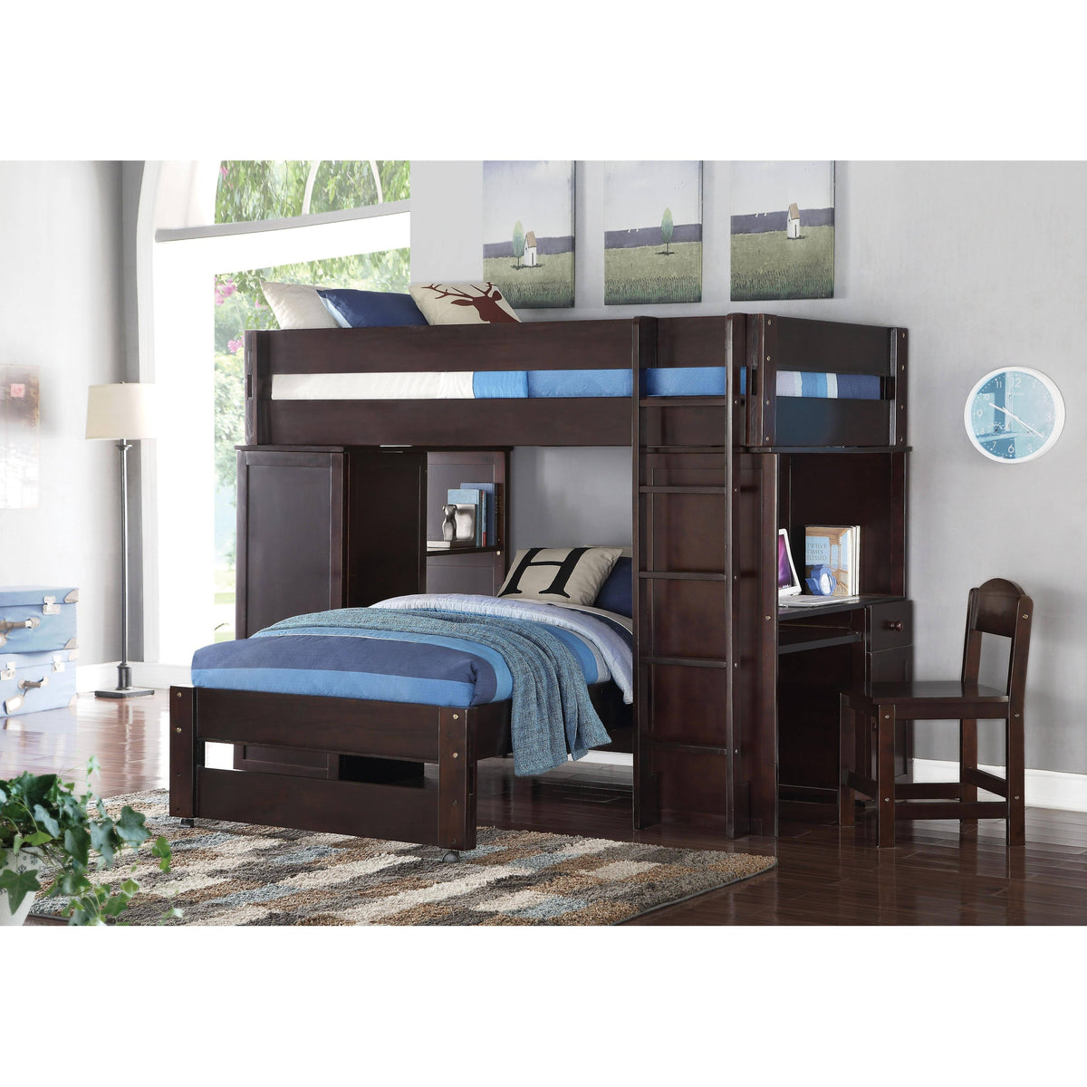 Loft Bed & Twin Bed S94169