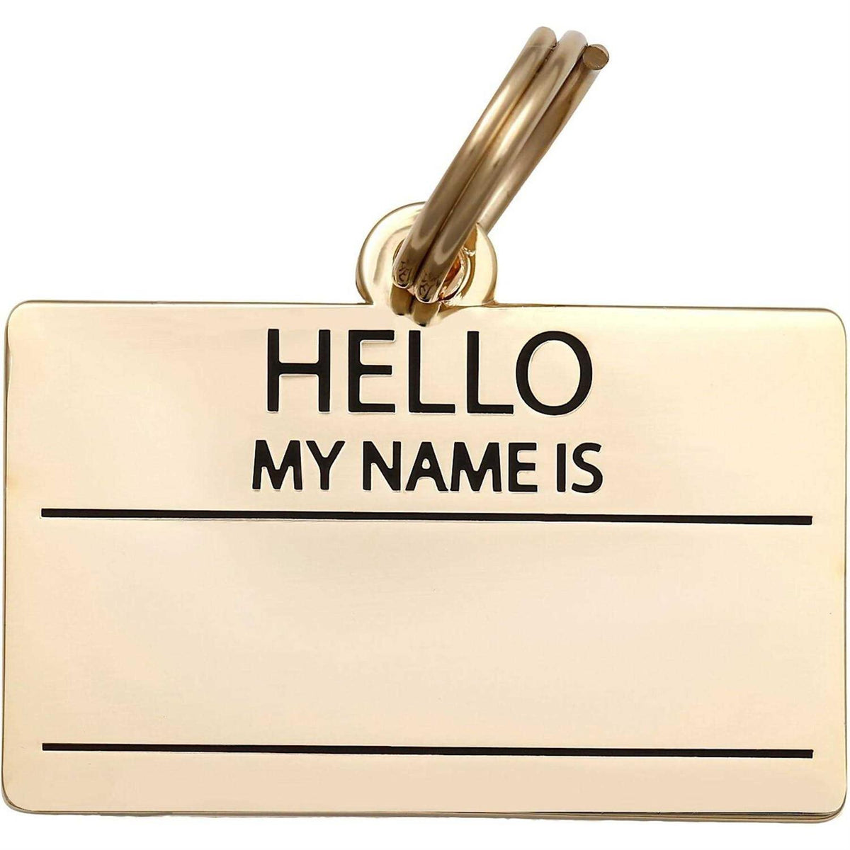 Hello My Name is ID Tag Z498