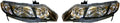 Headlight Assembly 2006-2011 Pair Driver and Passenger Side A5302