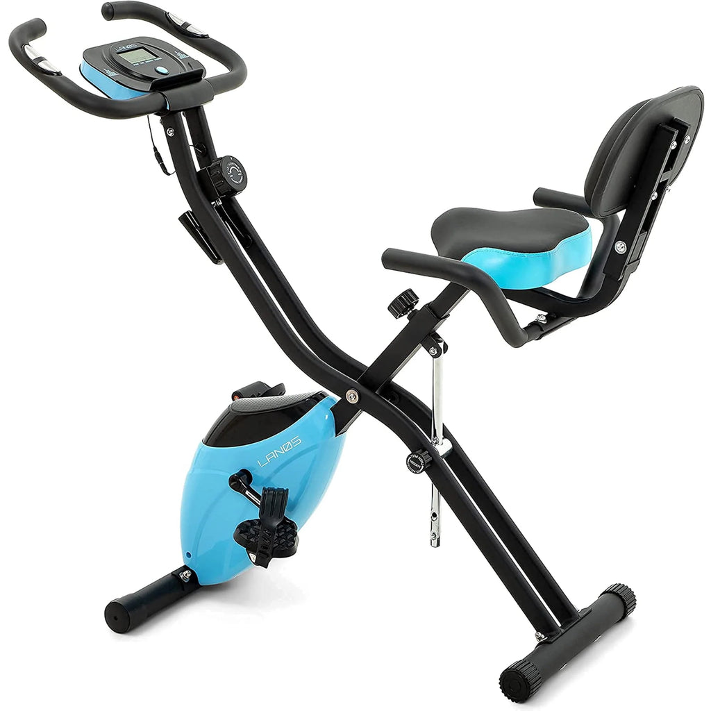 Foldable Exercise Bike Black Z56882