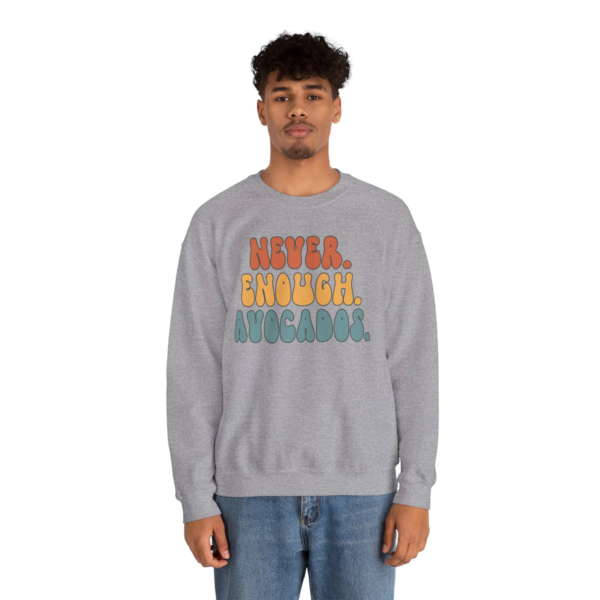 Sweatshirt Crew Neck Long Sleeve Unisex X83395