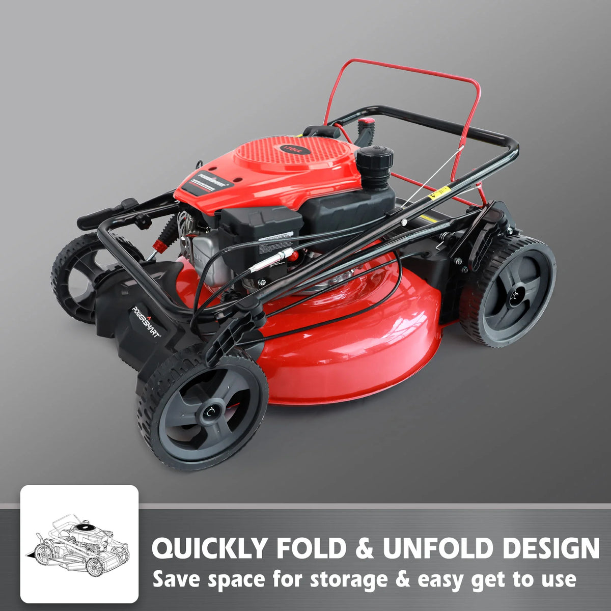 21-inch 3-in-1 Gas Self-Propelled Lawn Mower S289191