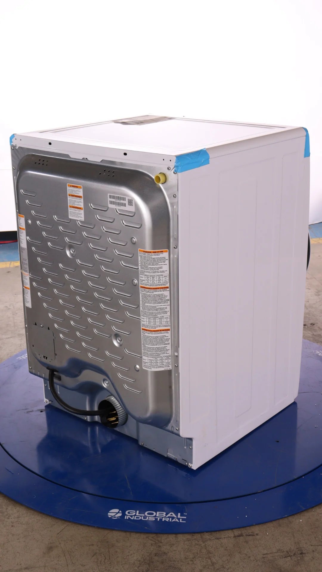 8.0 Cu. Ft. White Front Load Electric Dryer F347
