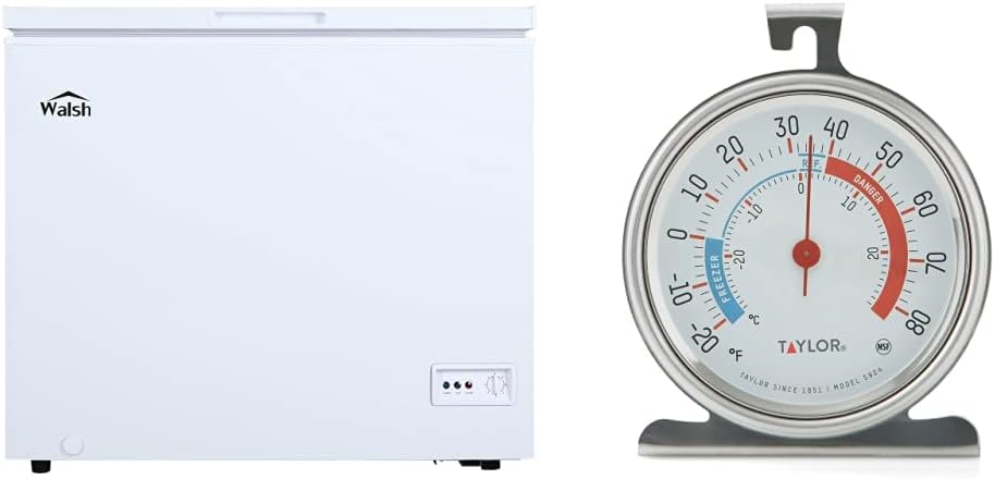 White 7.0 Cu.Ft Manual Defrost Chest Freezer O166555
