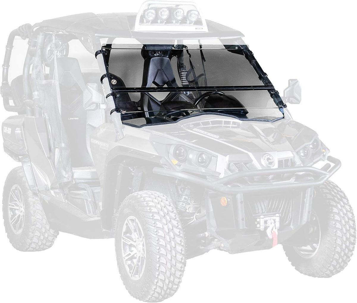 Compatible with Can-Am Commander Full Tilting UTV Windshield 3/16” A732086