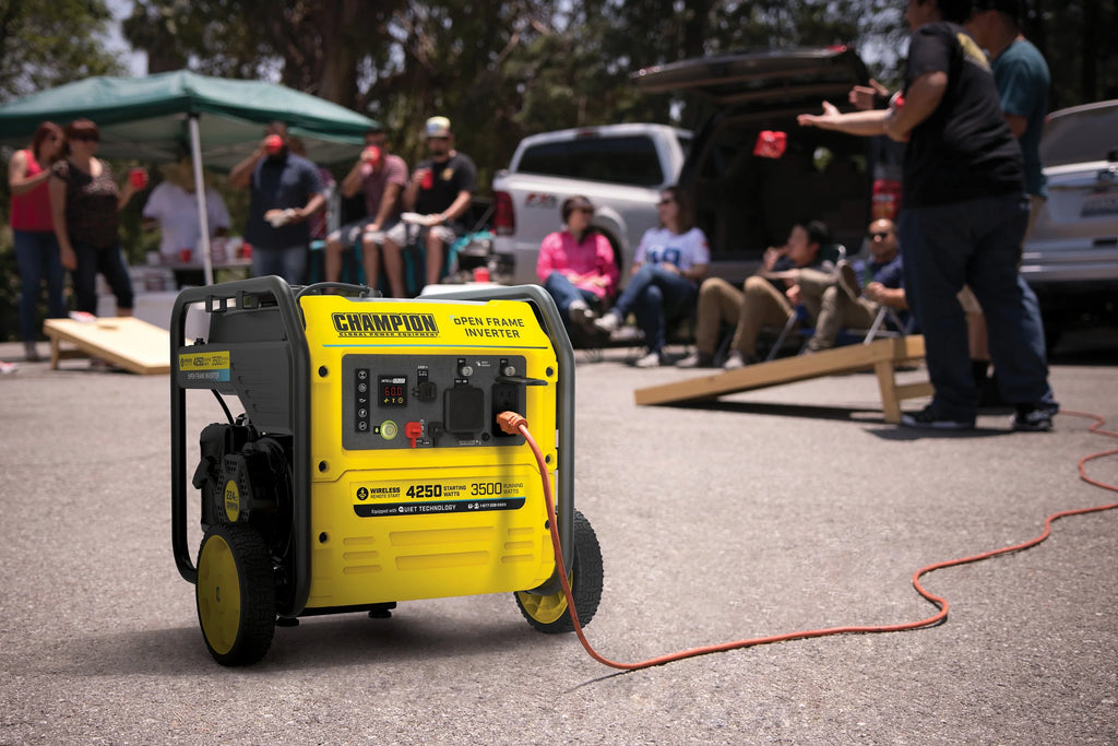 4250-Watt Wireless Remote Start Gasoline Inverter Generator B2113