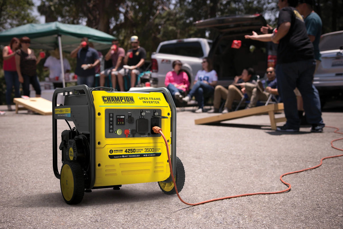 4250-Watt Wireless Remote Start Gasoline Inverter Generator B2113