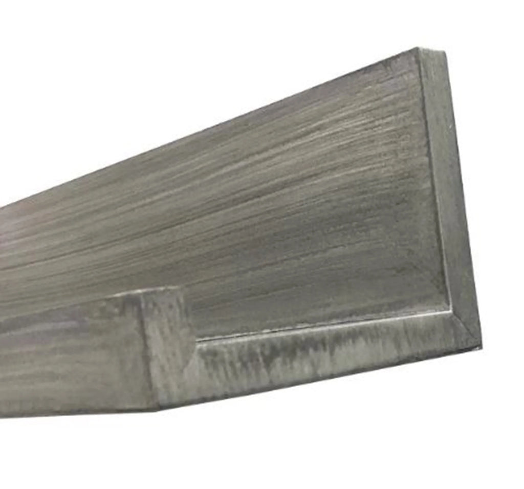 Rectangle Wood L-Shape Picture Ledge Wall Shelf X427403