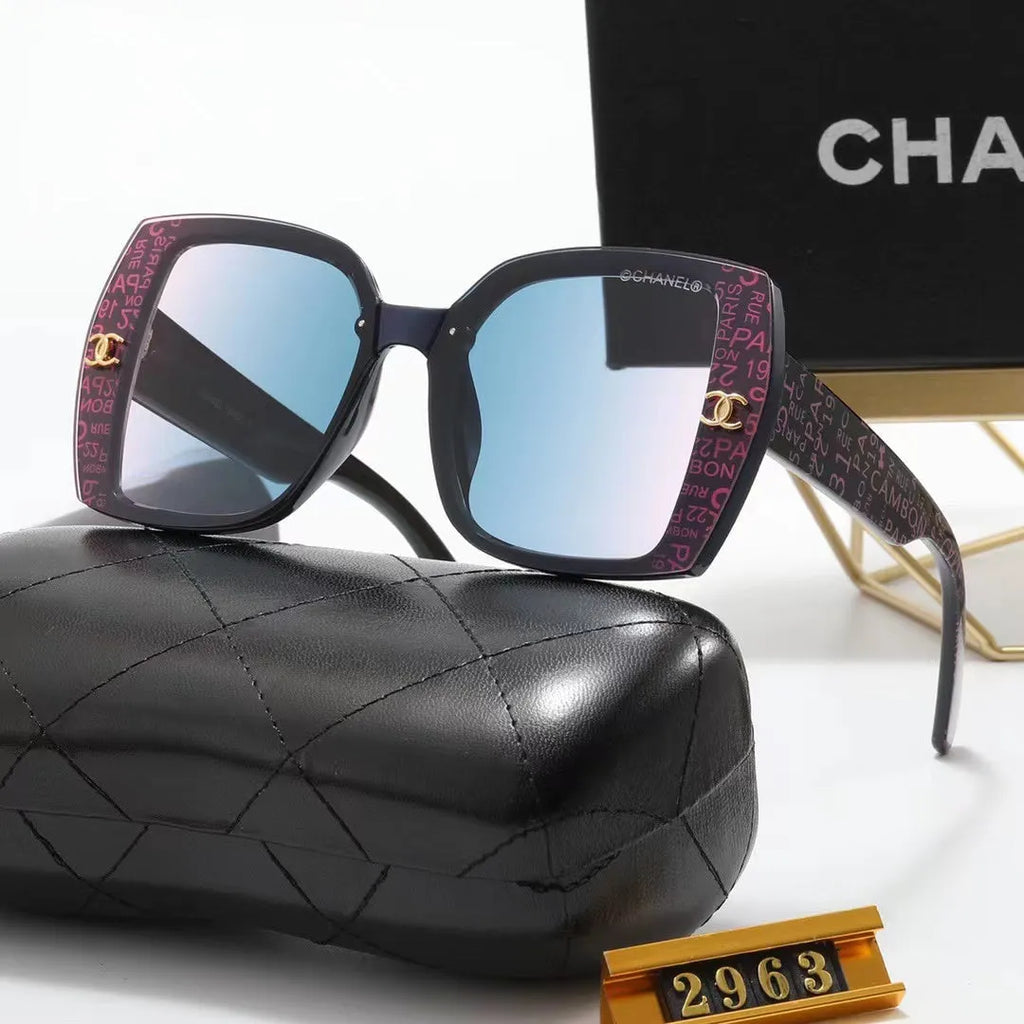 Graffiti Print Sunglasses D33446