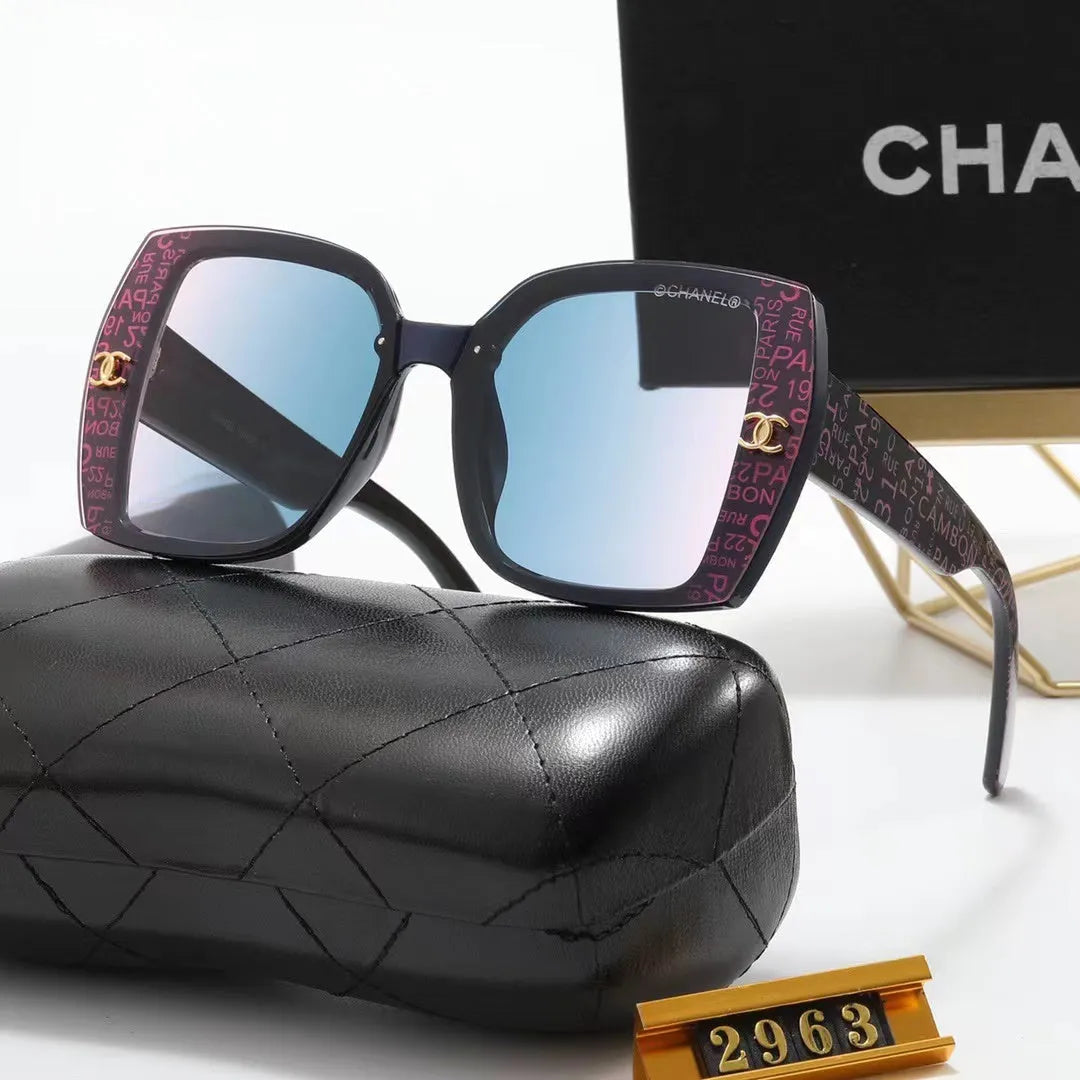 Graffiti Print Sunglasses D33446