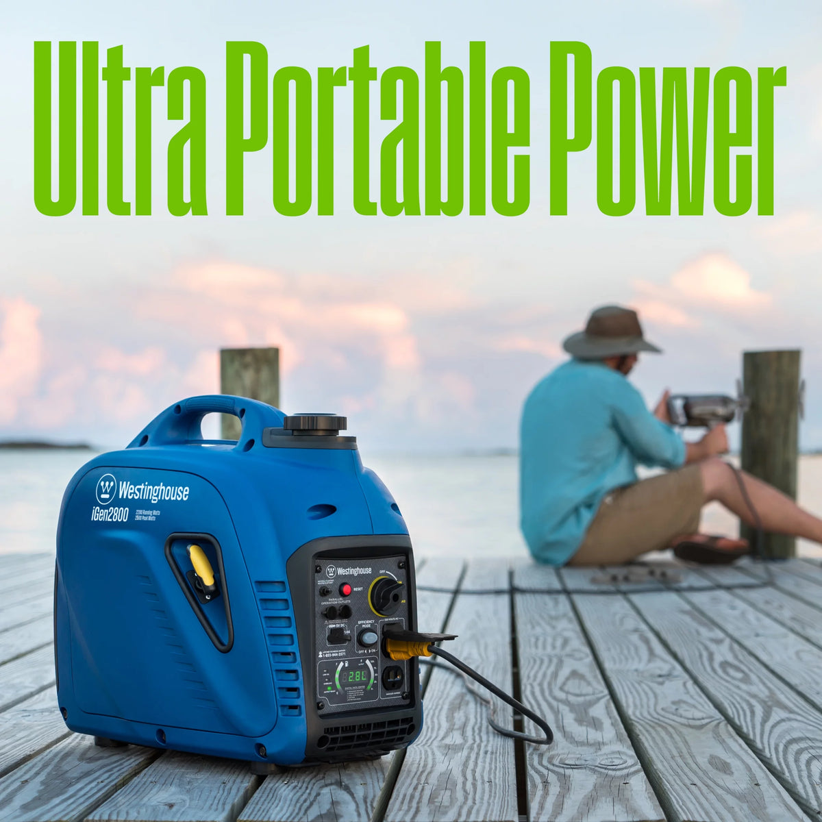 2800 Peak Watt Portable Gas Inverter Generator X443400