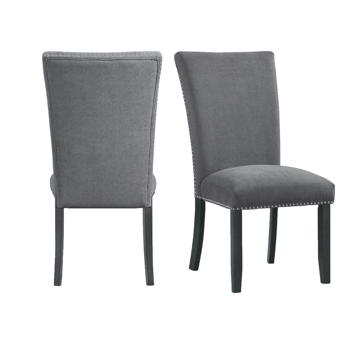 Charcoal Side Chair Set Z72421
